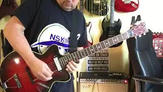 Vintage 1962 Eko Model 350 guitar demo