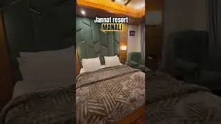 Experience the luxury stay at Jannat resort | Manali | Himachal #travel #trending #shorts