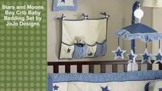 Stars and Moons Boy Crib Baby Bedding Set by JoJo Designs