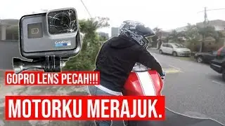DUCATI ROSAK + Gopro Lens PECAH | Drama #inilahkehidupan | Santai Ride Part 2