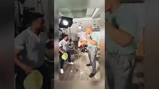 @therock & @Kevin Hart Tortilla Challenge! #shorts