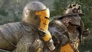 For Honor - 1.3 The Blackstone Legion: Warden & Stone Coop Gameplay (Viking Outpost Cutscene)