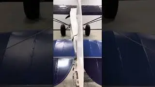 Airfoil tail on an Experimental Cub.