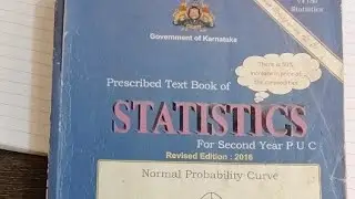 2nd puc statistics full syllabus revision 2023