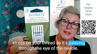 SCHMETZ NEEDLE EDUCATION WITH RHONDA PIERCE: TOPSTITCH NEEDLES