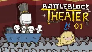 Battle Block Theater: 0 TO 100!! - PART 1- Lightning Lads