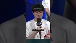 T1 Zeus Interview on hitting His head with the Trophy on LCK Broadcast p.2