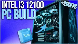 *New* i3 12100 BUDGET Gaming PC Build in 2023