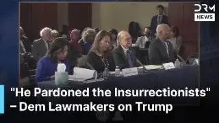 Dem Lawmakers Grill Trump Over Pardoning Jan. 6 Rioters at Congressional Hearing | AC1N