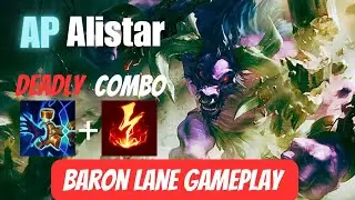 No Squishy Is Safe With This Build! I Wild Rift AP Alistar Baron Lane #wildrift #builds #guides