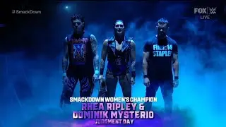 Rhea Ripley & Dominik Mysterio Entrance: WWE SmackDown, May 5, 2023