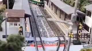 鉄道模型レイアウト　江ノ電全駅紹介（Nゲージ）