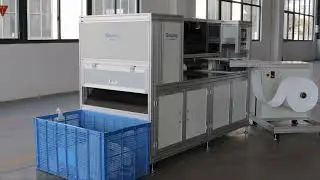 Filter bag top cuff making machine