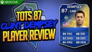 FIFA 14 Ultimate Team | TOTS MLS Clint Dempsey (87) Player Review w/ Gameplay & In Game Stats!!!