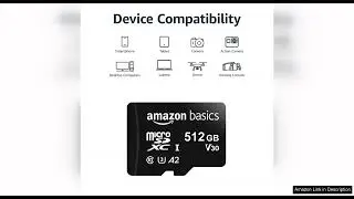 Amazon Basics Micro SDXC Memory Card with Full Size Adapter, A2, U3, Review