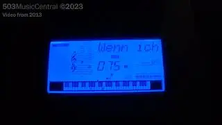 MIDI File: Wenn ich ein V&ouml;glein w&auml;r (Transposed to F)