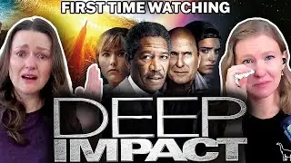 It's our First Time Watching DEEP IMPACT | Movie Reaction | Sisters React