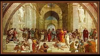 The School of Athens  | A Silent Canvas Background | 1 Hour | Frame TV ART and Wallpaper