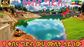 The Qebena Dam Is Currently Filling with Water 💧 | Addis Ababa Ethiopia 🇪🇹 | 4K Walking Tour