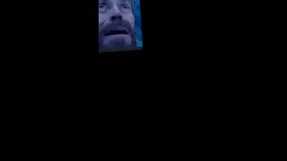 William Defoe bounces on a black screen #gaming #anime #memes