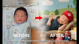 AI Newborn Photo Editing | Transform Your Baby&rsquo;s Photo into Studio-Quality Newborn Portraits