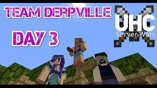 UHC server wars | Day 3 | I found a golden tick...er I mean apple