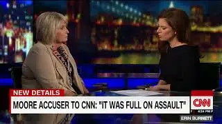Roy Moore accuser speaks to Erin Burnett