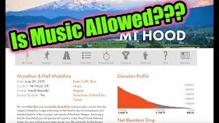 Is Music Allowed at the Revel Mt Hood Marathon and Half??? - Running Vlog - The Delsol Runner