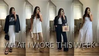 WHAT I WORE THIS WEEK | 7 SPRING SUMMER OUTFITS | Amy Beth