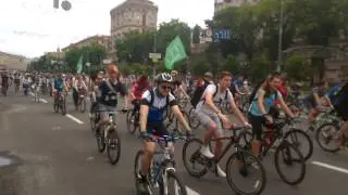 День Киева. Велодень. Кличко.  Велопробег.  Европейская площадь 28/05/2016 Kiev's Day. Bikeday. 1