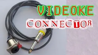 ASSEMBLING CONNECTOR FOR VIDEOKE  (MALE AND FEMALE JACK)
