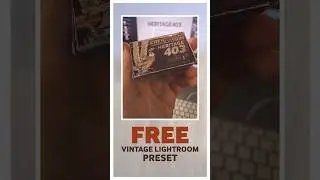 🎞️ FREE Vintage Lightroom Preset 👈🏻#lightroompreset #freelightroompresets #helios44  #photography
