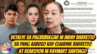 Detalye sa Pagbubulgar ni Inday Barretto sa Pang aabuso kay Claudine at Reaksyon ni Raymart Santiago