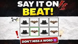 &ldquo;Say The Word On The Beat 🎧 | Can Your Brain Keep Up? | Word Rhythm Challenge #saythewordonbeat 