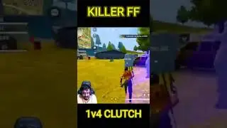 @ROCKYRDX op reaction on killer ff 1v4 clutch #shorts #short #freefire