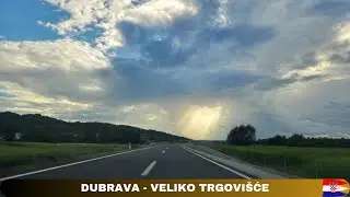 Driving in Croatia #85 - Day Drive from Dubrava (Vrbovec) to Veliko Trgovišće