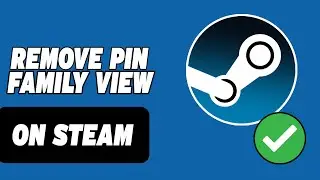 How To Remove Pin For Family View on Steam