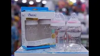 PUREEN ขวดนมPureen Tritan คอกว้าง8ออนซ์แพ็ค2ขวด ขวดนมเพียวรีนไตรตัน8ออนซ์ ราคา 245 บาท