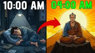 The 4 AM Rule | How Monks Master Discipline (Lazy People Need This)