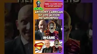 Anthony Carrigan 1st Live Action Metamorpho in Superman #anthonycarrigan #metamorpho #superman