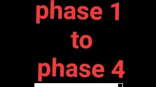 phase 1 to phase 4 in sprunkl
