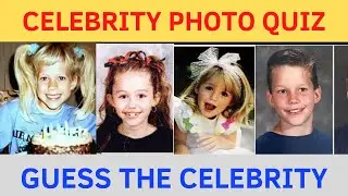 Guess the Celebrity | Celebrity Childhood Photo Quiz Trivia Puzzle - Mind Works