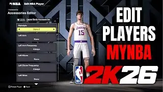 How to Edit Players in NBA 2K26 MyNBA