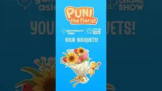 Find your bouquets from gamescom asia x Thailand Game Show 2025 💐✨ - Puni the Florist