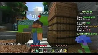 Smal tricks in mine peak