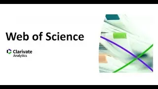 Web of Science Core Collection работа с научными журналами