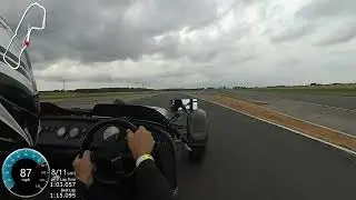Caterham 7 1.8 K-Series, Blyton Park Outer Circuit 26/07/2025 (2 Camera Angles)