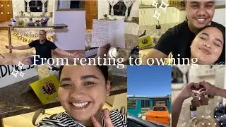 We are HOMEOWNERS!!!❤️🙏🏻🏡Moving, celebrating, love and laughter🥹❤️