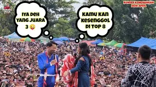 TOP 3 DAN TOP 8 SALING SINDIR 😅 terserah ROPRIL 💕 ajah dah yang penting seneng ☺