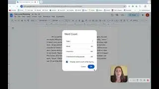 How to Display Word Count While You Type on Google Docs